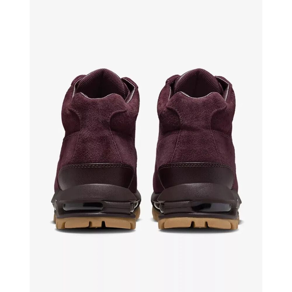Nike Air Max Goadome‎ Men's 10.5 Boots Deep Burgundy Gum Medium Brown 865031-602 - Picture 5 of 8